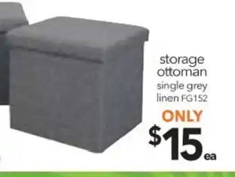 Cheap as Chips Storage Ottoman - FG152 offer
