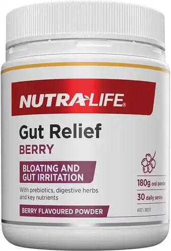 Nutralife gut relief berry, 180g