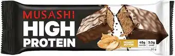 healthylife Musashi peanut butter high protein bar box offer