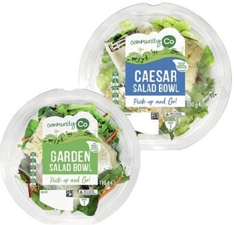 IGA Community co caesar bowl 200g or garden bowl 180g offer