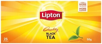 IGA Lipton quality black tea bags 25 pack offer