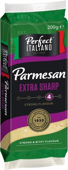 IGA Perfect italiano extra sharp parmesan cheese 200g offer