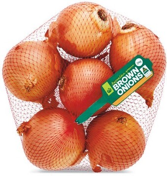 Woolworths Australian brown onions 2 kg pack offer