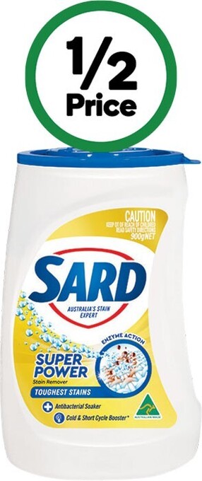 Woolworths Sard laundry soaker 900g-1 kg offer