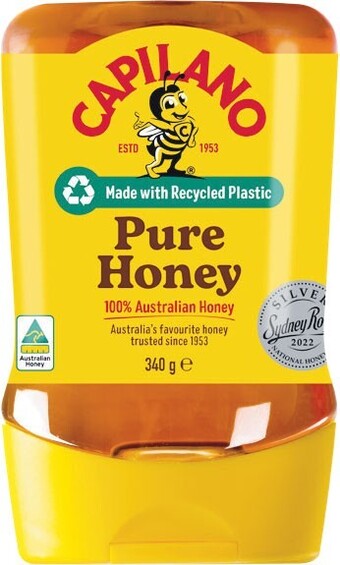 Woolworths Capilano upside down honey 340g offer