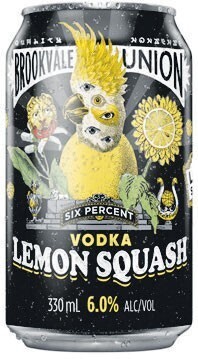 Woolworths Brookvale union lemon squash cans 4x330ml offer