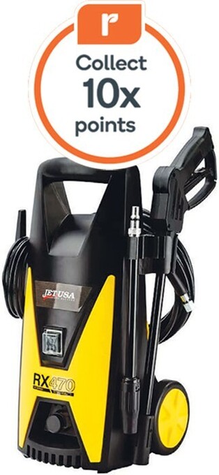 Woolworths Jet-usa 3200 psi electric high pressure cleaner washer gurney water pump hose offer