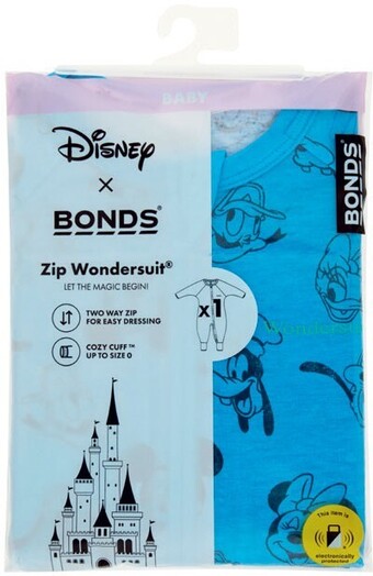 Woolworths Bonds disney zippy wondersuit assorted pk 1 offer