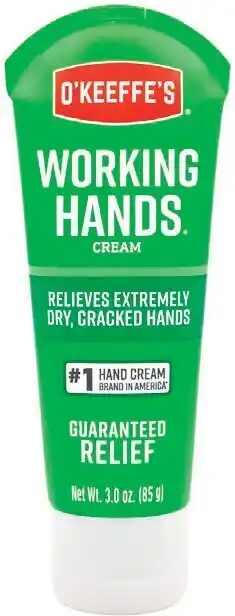 Woolworths O’keeffe’s working hands hand cream tube 85g offer