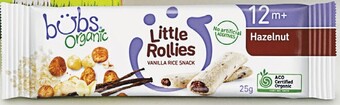 Woolworths Bubs organic little rollies baby snacks 25g offer