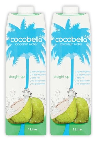 Coles Cocobella coconut water 1 litre offer