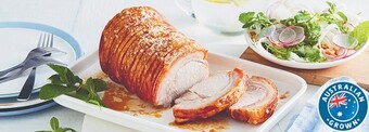 Coles Coles australian pork loin roast boneless offer