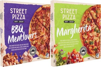 Coles Street pizza 345g-385g offer