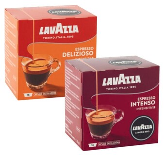 Coles Lavazza a modo mio coffee capsules 16 pack offer