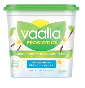 Coles Vaalia probiotics yoghurt 900g offer