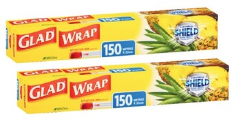 Coles Glad cling wrap 150 metres offer