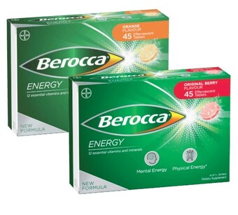 Berocca energy effervescent 45 pack
