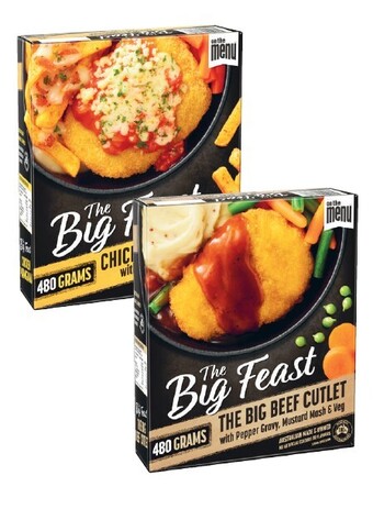 Coles On the menu big feast meal 480g offer