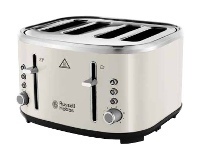 The Good Guys Russell Hobbs Legacy 4 Slice Toaster - Cream offer