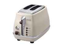 The Good Guys DeLonghi Icona Vintage 2 Slice Toaster - Beige offer
