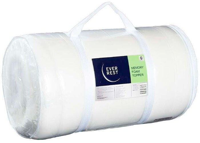 Ever rest memory foam topper offer at Spotlight