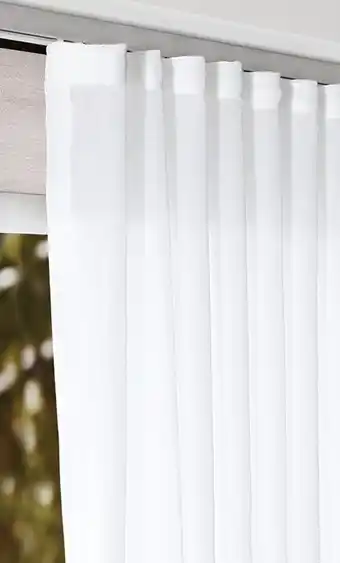 Spotlight 40% off luxe s fold pencil pleat sheer curtains offer