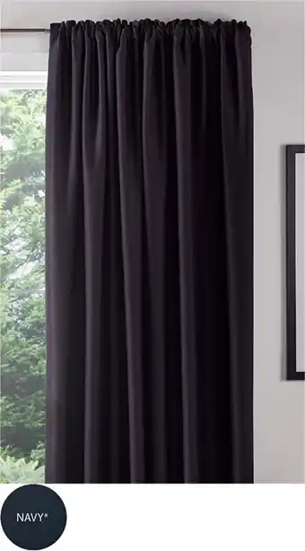 Spotlight Theatre blockout rod pocket curtains offer