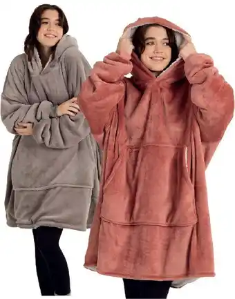 Spotlight Koo plain hooded blanket offer