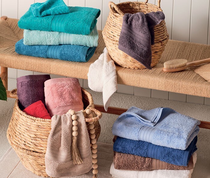 Koo egyptian towel range offer at Spotlight