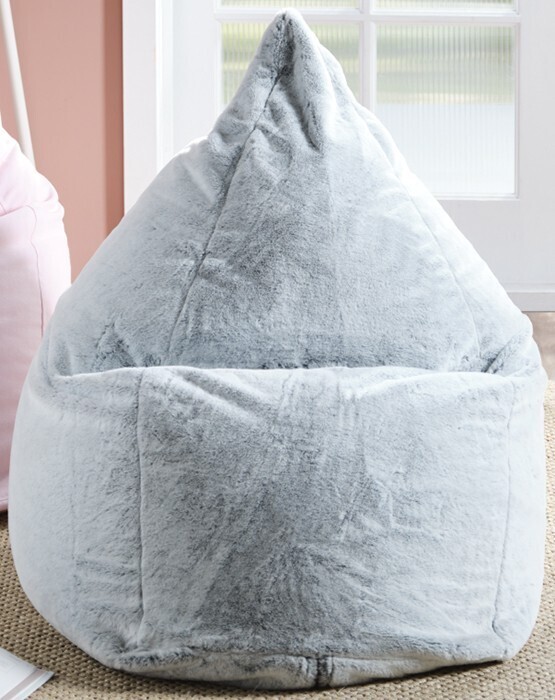 Zada faux fur bean bag offer at Spotlight