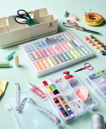 Spotlight All timber & thread haby, scissors, storage & sewing kits offer
