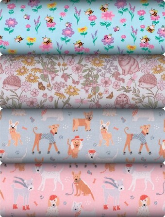 Spotlight Print & plain flannelette offer