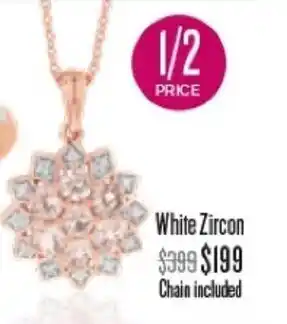 Shiels White Zircon offer