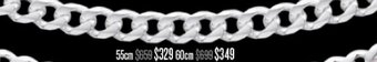 Shiels Silver Necklace Chain 55cm offer