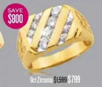 Shiels 9ct Zirconia offer