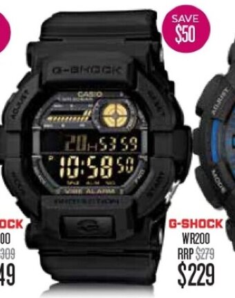 Shiels G-Shock WR200 offer