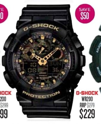 Shiels G-Shock WR200 offer