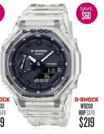 Shiels G-Shock WR200 offer