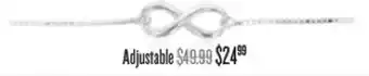 Shiels Adjustable Silver Bracelet offer