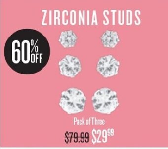 Shiels Zirconia Studs offer