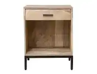 LivingStyles Alexander Mango Wood Bedside Table offer