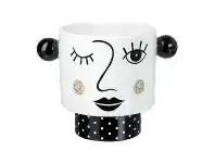 LivingStyles Quinn Peggy Dolomite Planter Pot offer