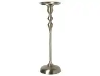 LivingStyles Kairo Aluminium Pillar Candle Holder, 40cm offer