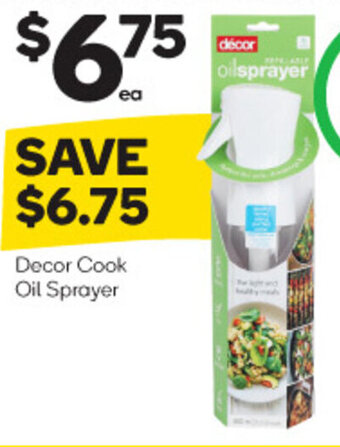 Woolworths Decor Cook Oil Sprayer offer