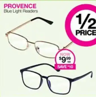 Priceline PROVENCE Blue Light Readers offer