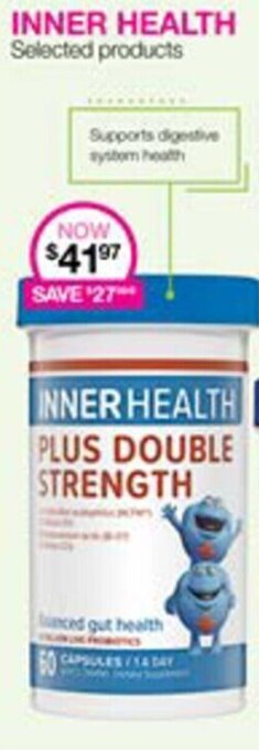 Priceline INNER HEALTH PLUS DOUBLE STRENGTH offer