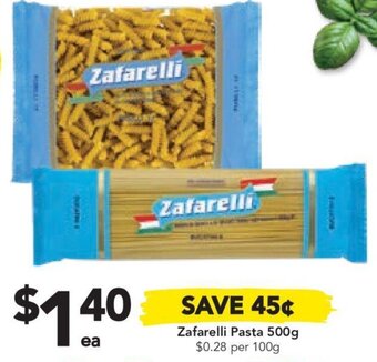 Drakes Zafarelli Pasta 500g $0.28 per 100g offer