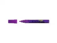 Officeworks Texta Liquid Chalk Marker Bullet Tip Purple offer