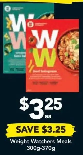Weight Watchers Meals 300g-370g