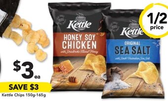 Drakes Kettle Chips 150g-165g offer